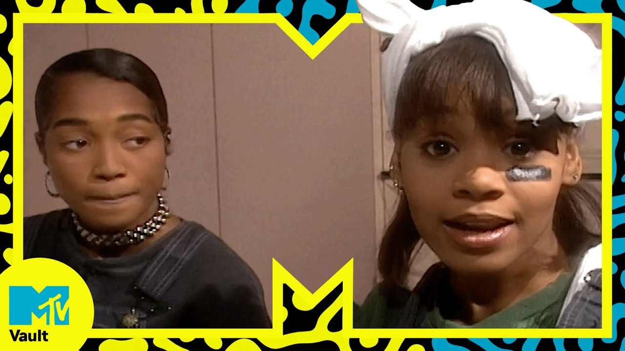 TLC Getting Manicures 1994 | MTV Vault