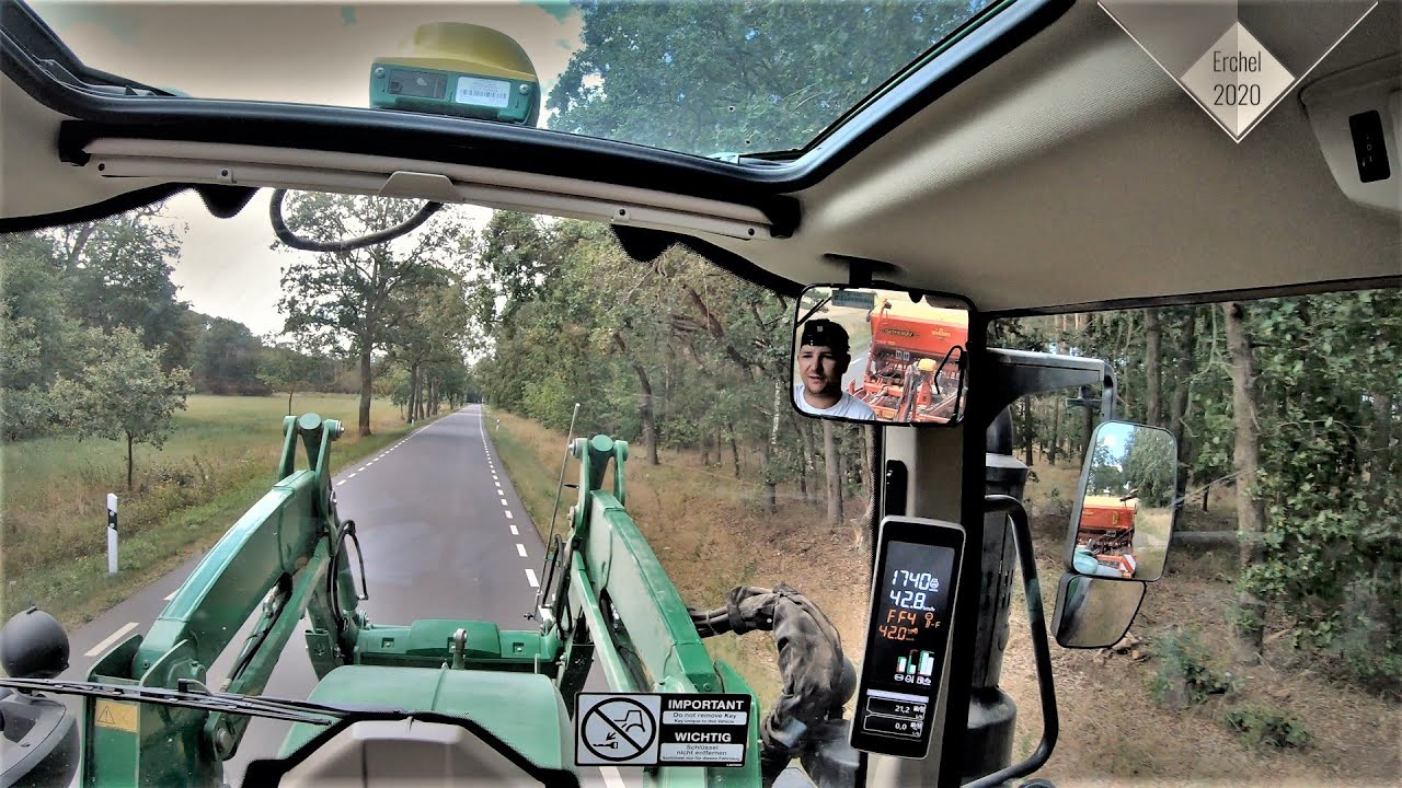 🚜 #Howtodrive NEW John Deere 6M CommandQuad AutoTrac