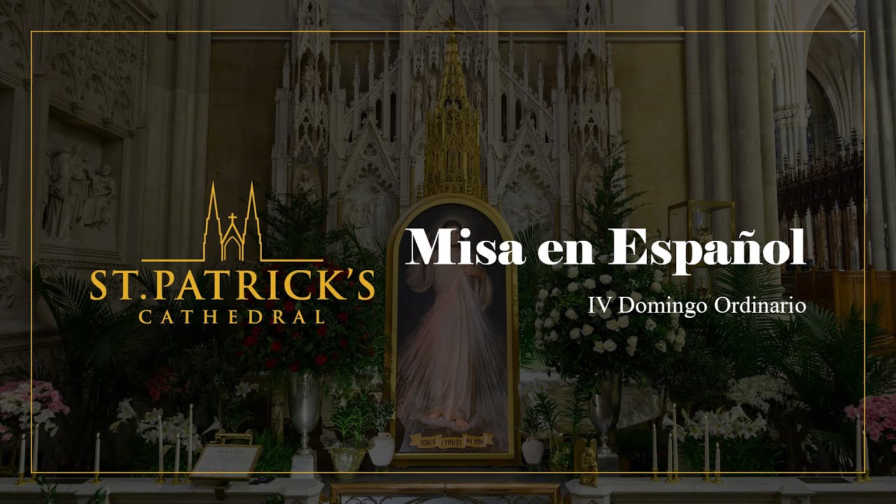 Misa en Español - el 1ro de Febrero 2026