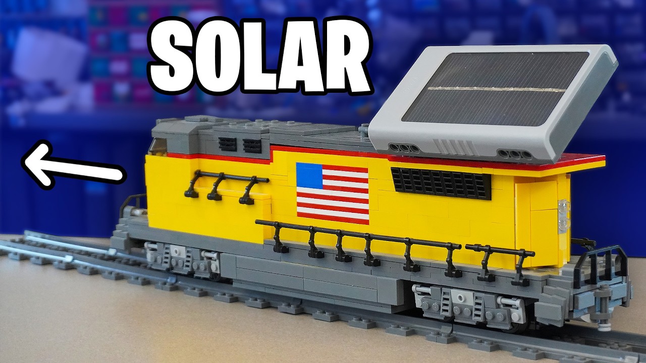 Тестирование ветряной мельницы на автомобиле с помощью Lego