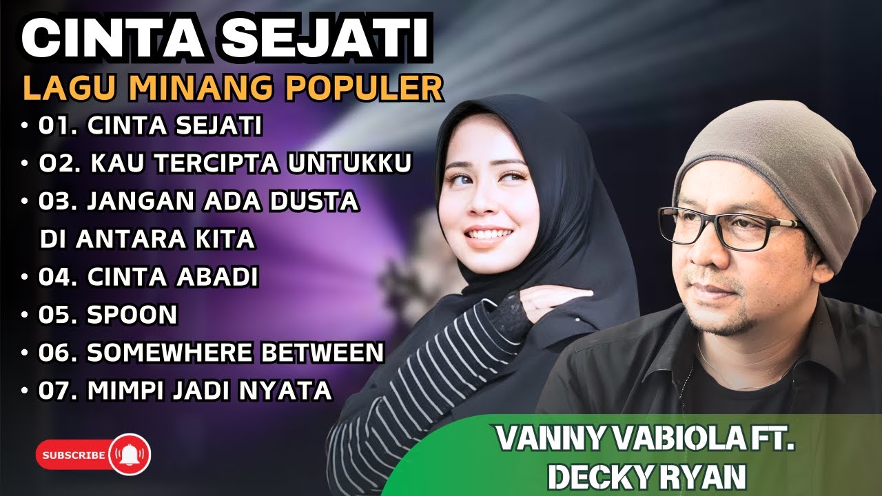 VANNY VABIOLA FT DECKY RYAN - CINTA SENJATI - KAU TERCIPTA UNTUKKU ||LAGU POP MINANG TERPOPULER 2025