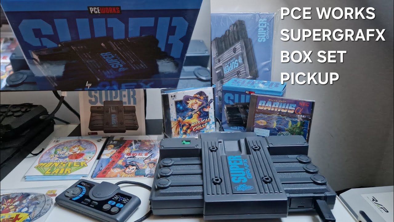 PCE WORKS Supergrafx Collection pickup