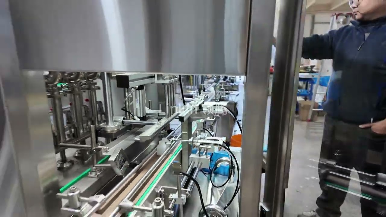 30ml Flat Bottle Filling Machine with accuracy checking