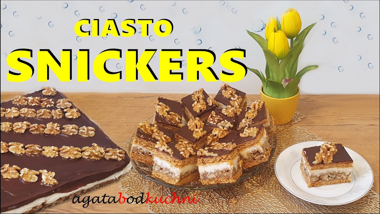 Ciasto Snickers / agatabodkuchni