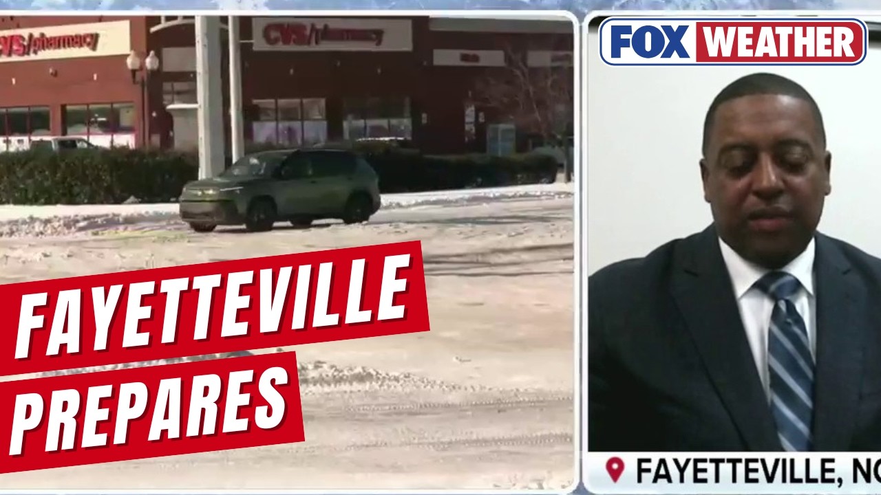 Fayetteville, North Carolina, Preparing For Major Nor'easter Storm