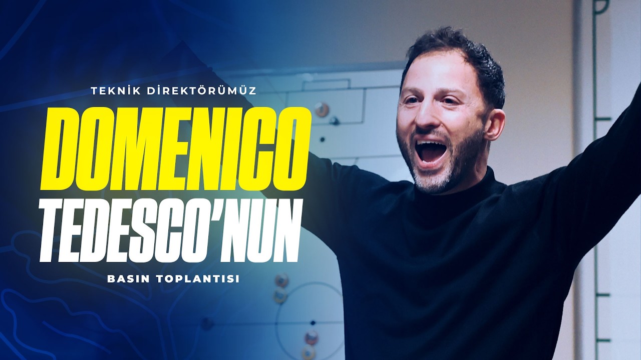 Teknik Direktörümüz Domenico Tedesco'nun Maç Sonu Basın Toplantısı | Trabzonspor 2-3 Fenerbahçe