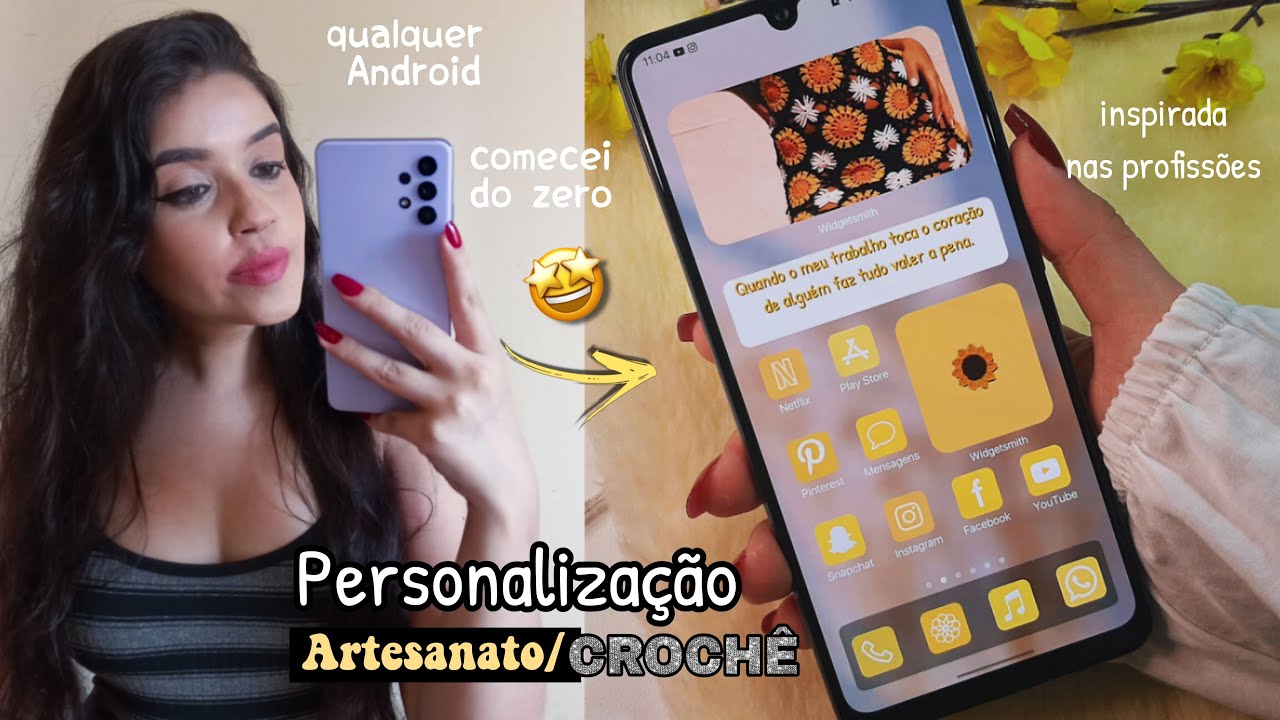Personalização amarela | tema crochê | PERSONALIZAÇÃO INSPIRADA EM PROFISSÕES