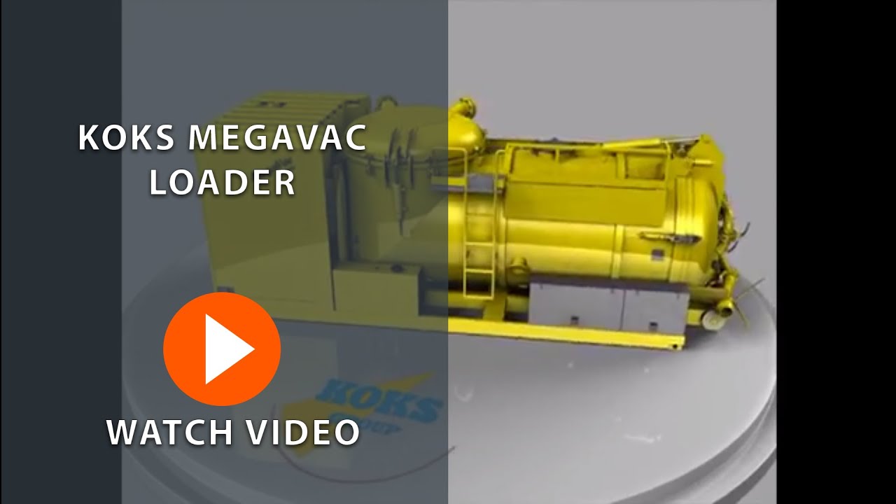 Vacuum Unit KOKS MegaVac Loader 3D Animation | KOKS group