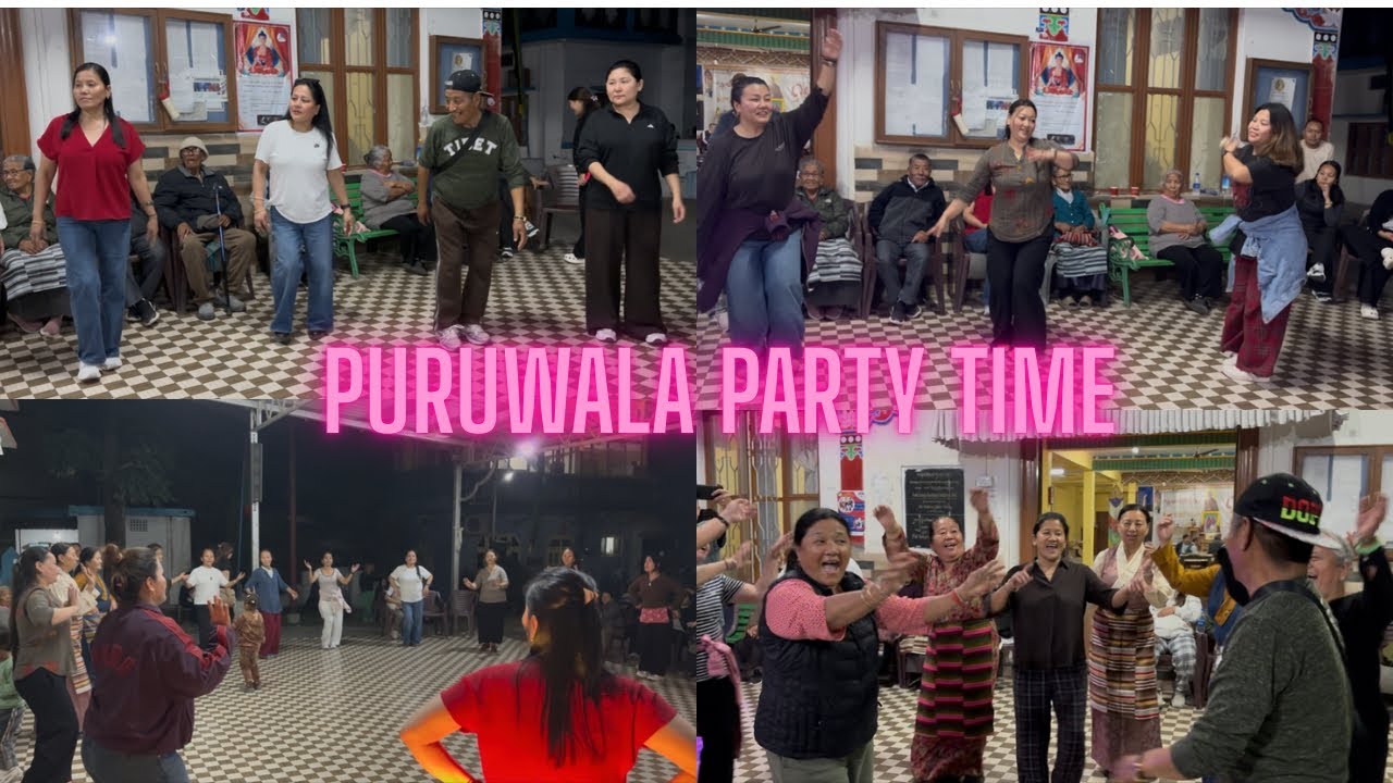 Party hosted  by our own people living abroad!#tibetanvlogger #party 