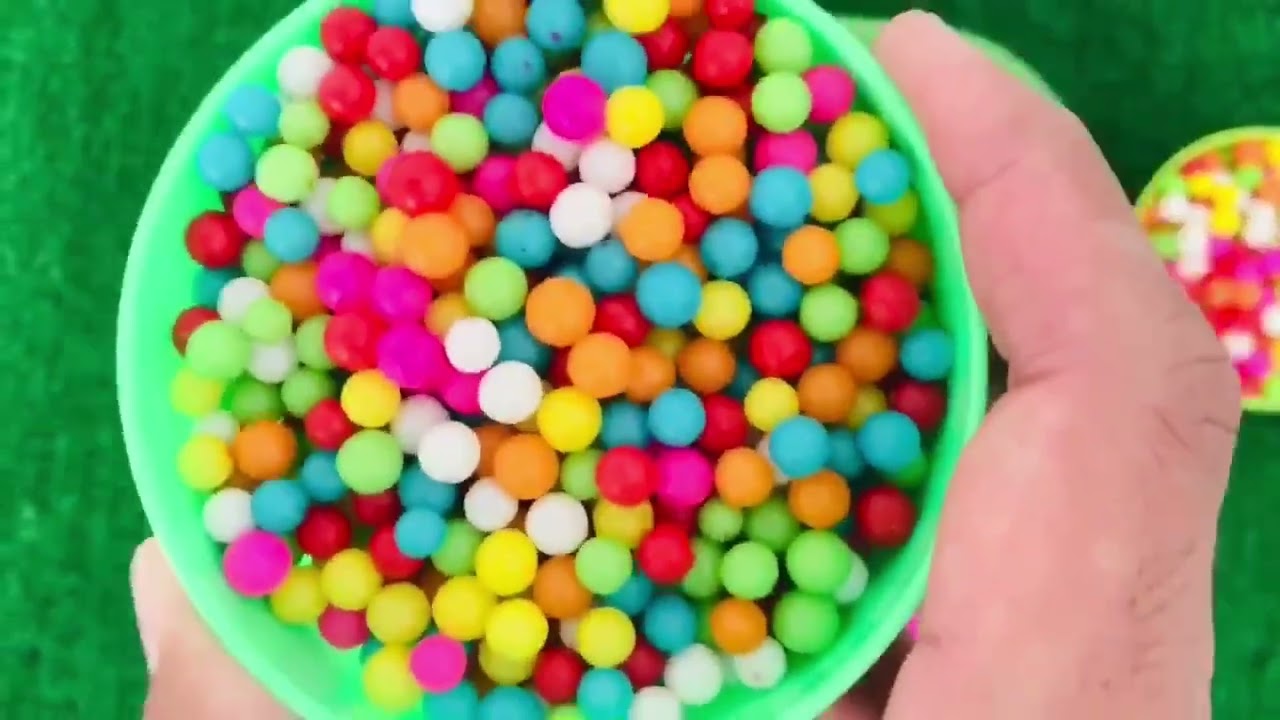 Colourful Mini Balloons | Satisfying Unboxing | Satisfying Reverse Video #satisfying #viralvideo
