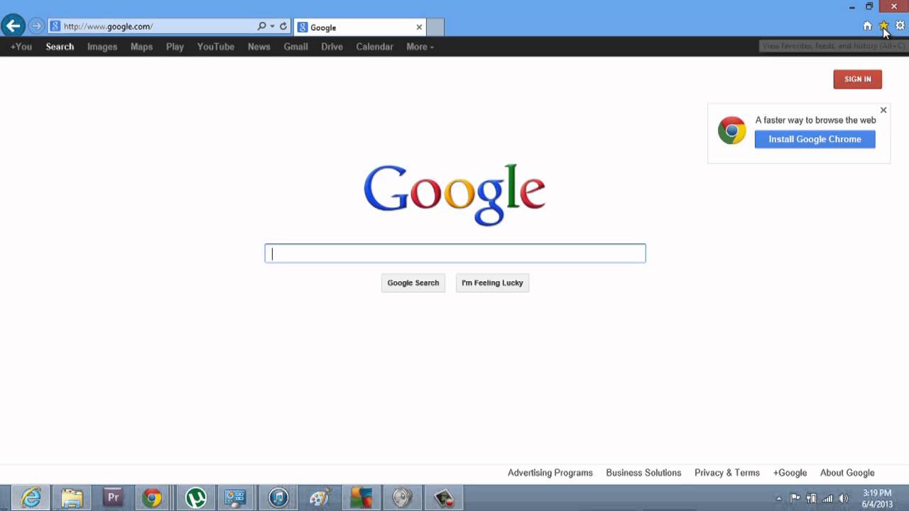 I Cannot Use the Drop-Down Menu in IE 8 : Using Windows 7