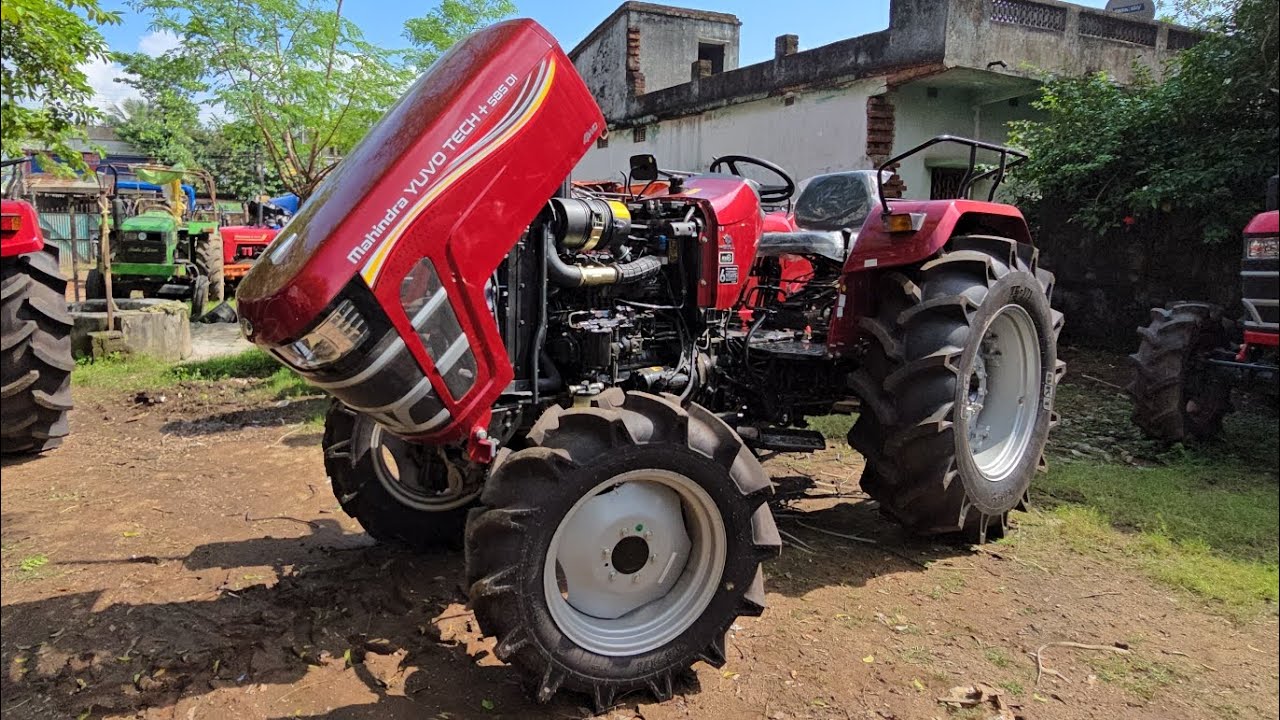 Mahindra New 3470cc 585 DI YUVO TECH+ M-Bull Engine  50 HP #mahindratractor #tractor #trending 