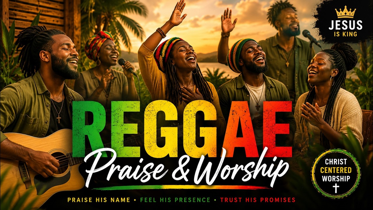 REGGAE PRAISE & WORSHIP 🌴 Joyful Gospel Reggae Mix  Peaceful Christian Worship