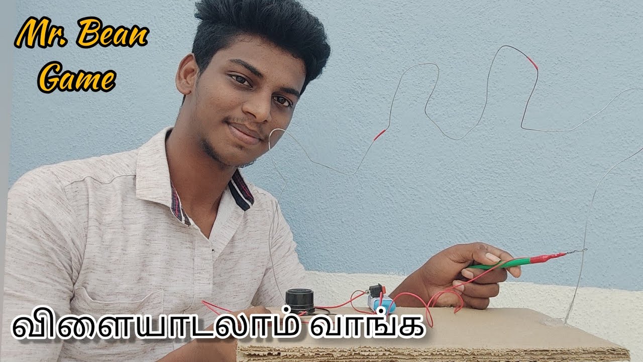 BUZZ WIRE GAME|How To Make Mr. Bean Game Tamil|Hello Mr. G