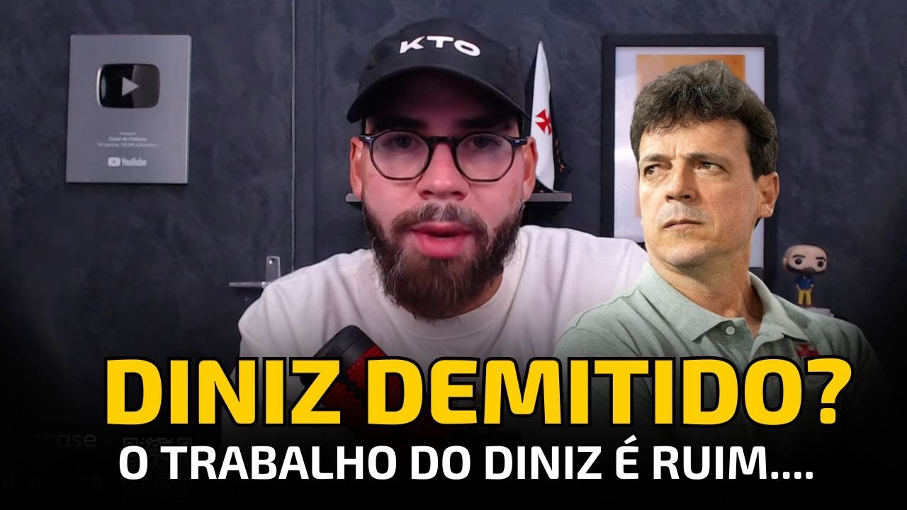 ERROS FATAIS FAZ O DINIZ SE PERDER NO VASCO E PEDROSA SOLTOU O VERBO | DINIZ SERÁ DEMITIDO?