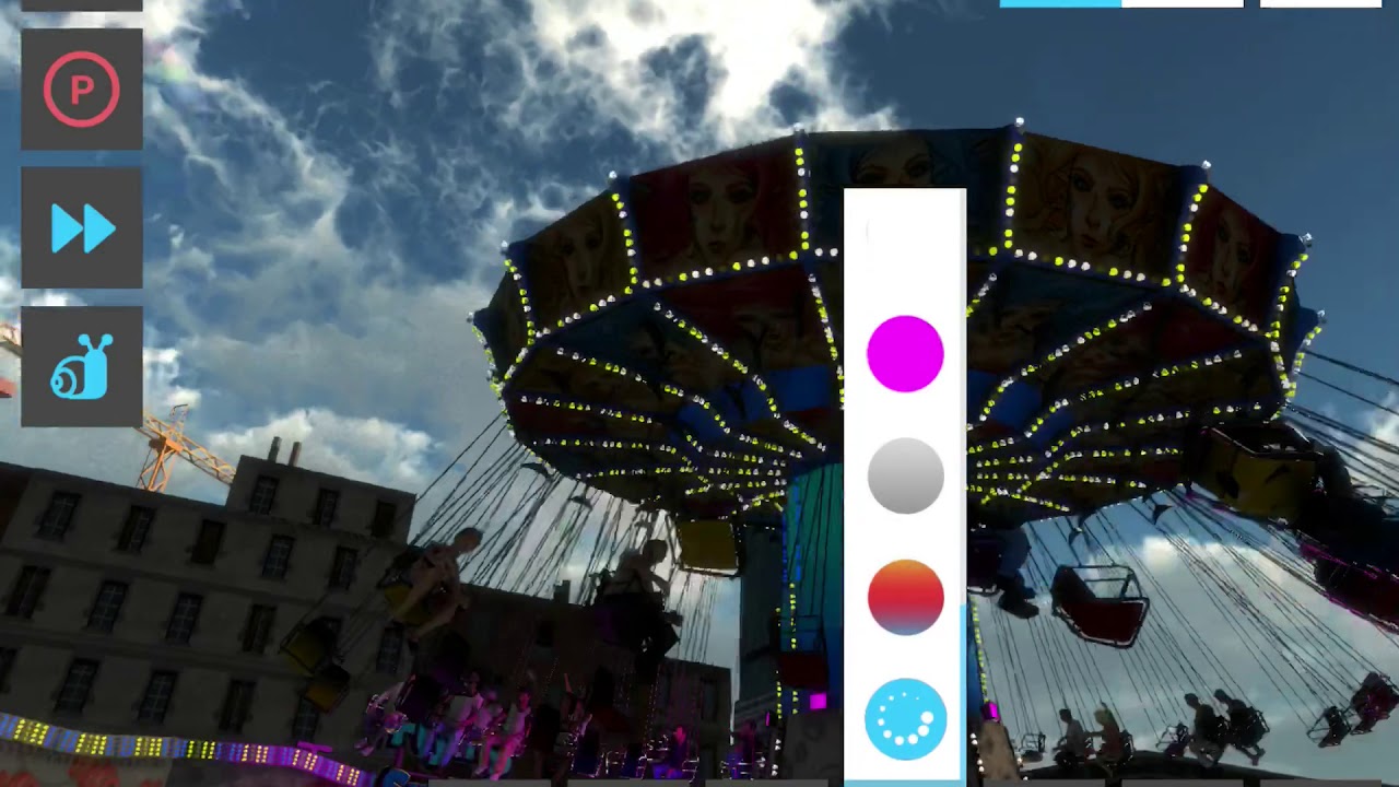 Funfair Ride Simulator 4 iPad Flying Swing DLC Gameplay #funfairsim