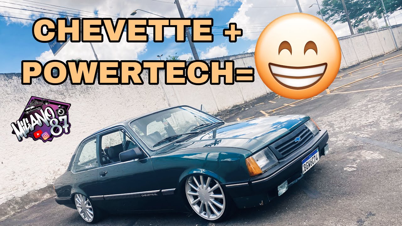 CHEVETTE COM RODAS POWERTECH E TURBÃO ! Evento estilo brazuka fundação Santo André