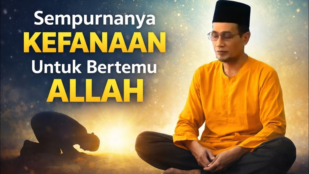 KH. MUKHLASON ROSYID💥SEMPURNANYA KEFANAAN UNTUK BERTEMU ALLAH 