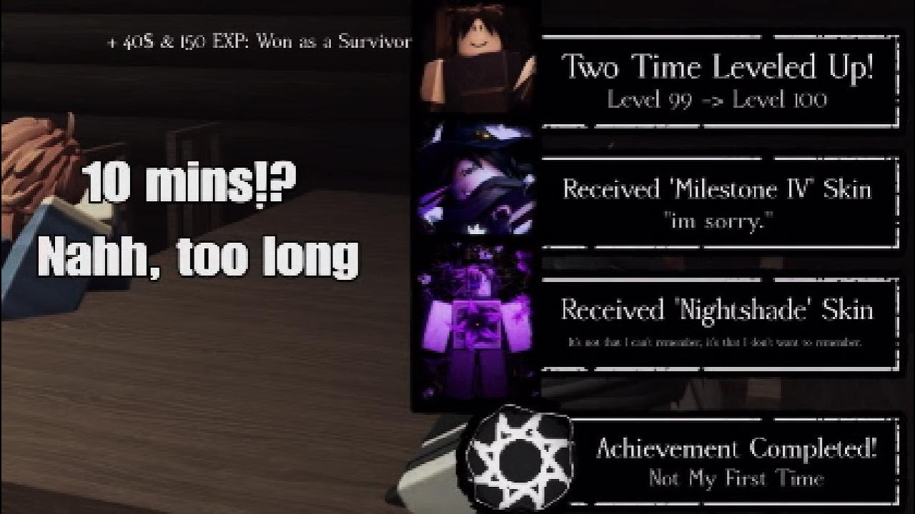 Annoying Killers as A Level 100 Two Time! | Roblox Forsaken