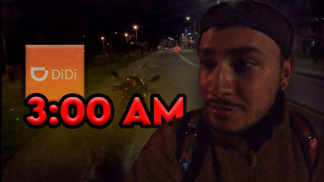 ¿VALE la pena TRABAJAR de NOCHE en Didi? 💀 Mi experiencia REAL