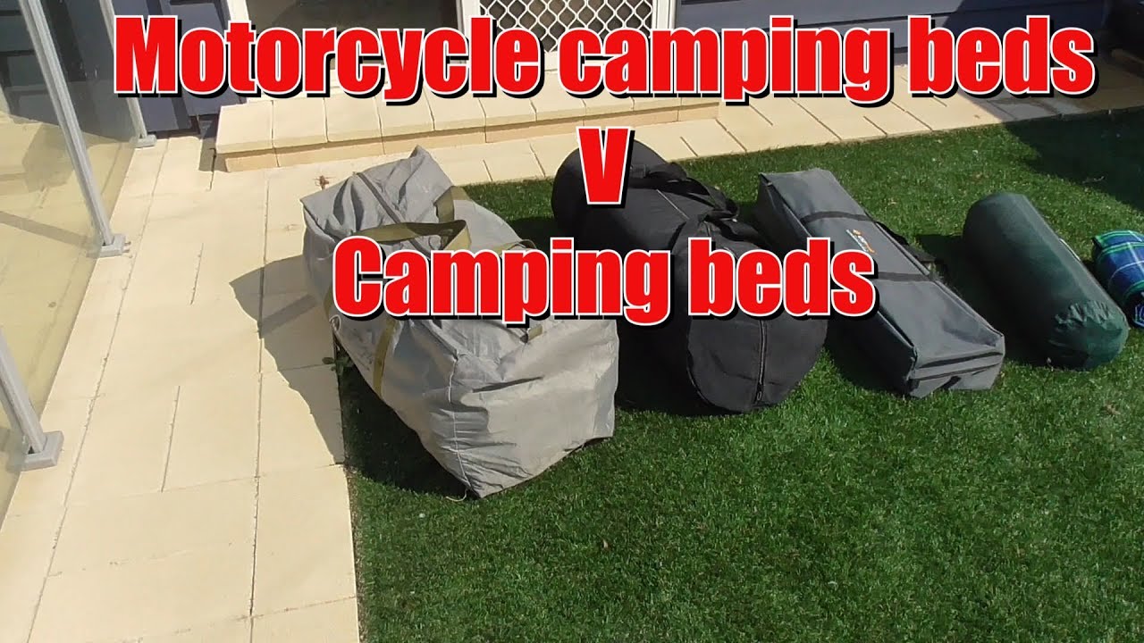 Motorcycle camping beds V Camping beds