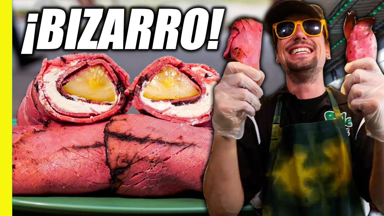 &iexcl;Comida BIZARRA de feria americana! EXTRA&Ntilde;AS y RICAS combinaciones | Comida de Feria de Minnesota