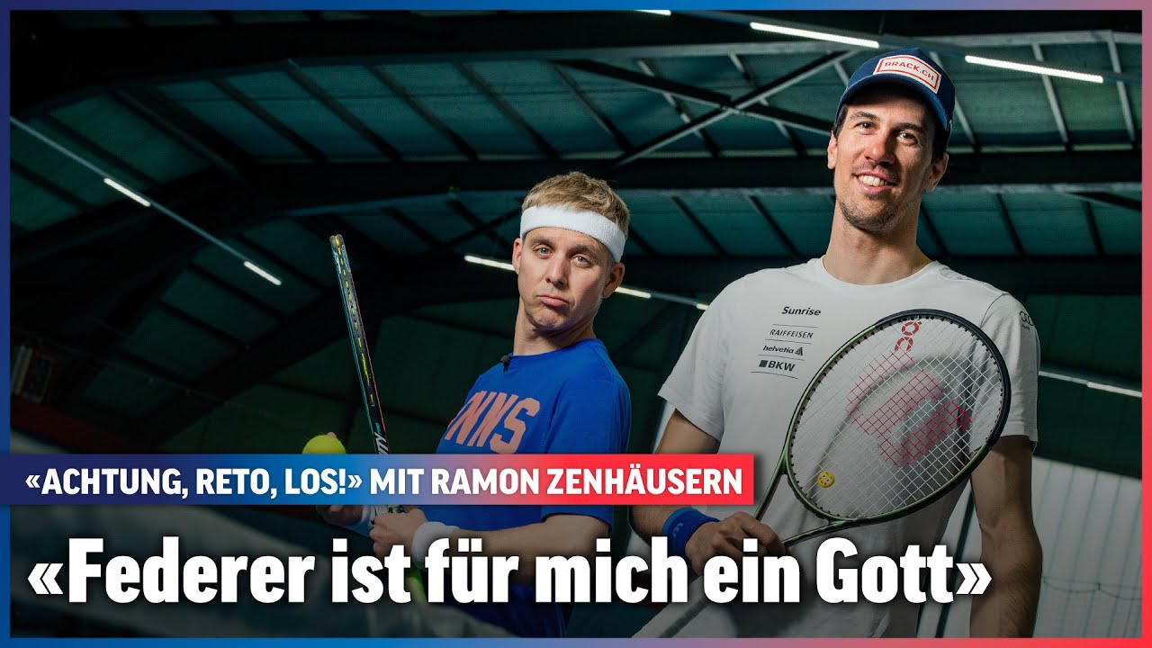 Ski-Star Ramon Zenhäusern hätte fast auf Tennis gesetzt | Achtung, Reto, los! | Folge 30