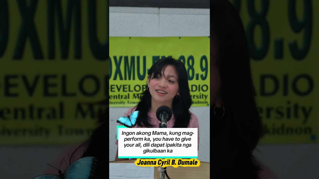 Gina-awat niya ang performance sa mga sikat nga singers, like singing while dancing😲