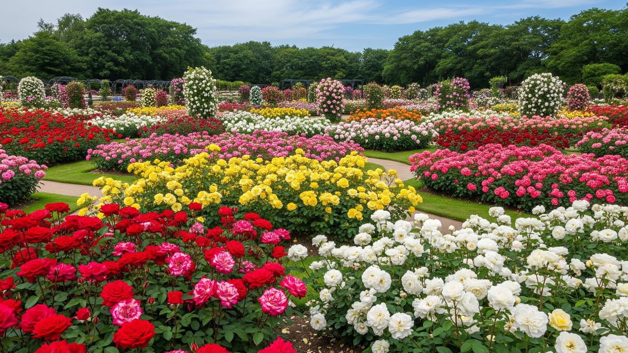 Exploring a Beautiful Rose Garden | Photo Spots, Colors & Refreshing Scents
