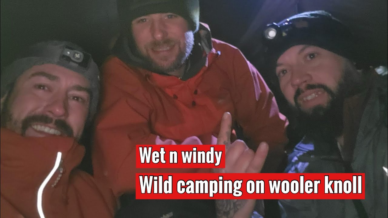 Wet and windy wild camp testing the snugpak elite 4