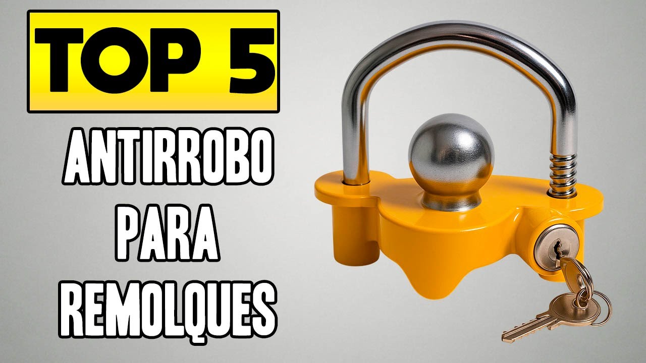 Los 5 MEJORES CANDADOS ANTIRROBO PARA REMOLQUES con Mejor CALIDAD PRECIO de AMAZON 2025