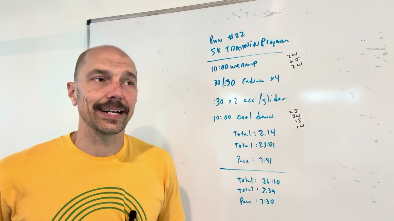 New Drill. Acceleration/Glider Drills. Fast Feet. Quick Workout. Recap Run #22. 5K Training Program