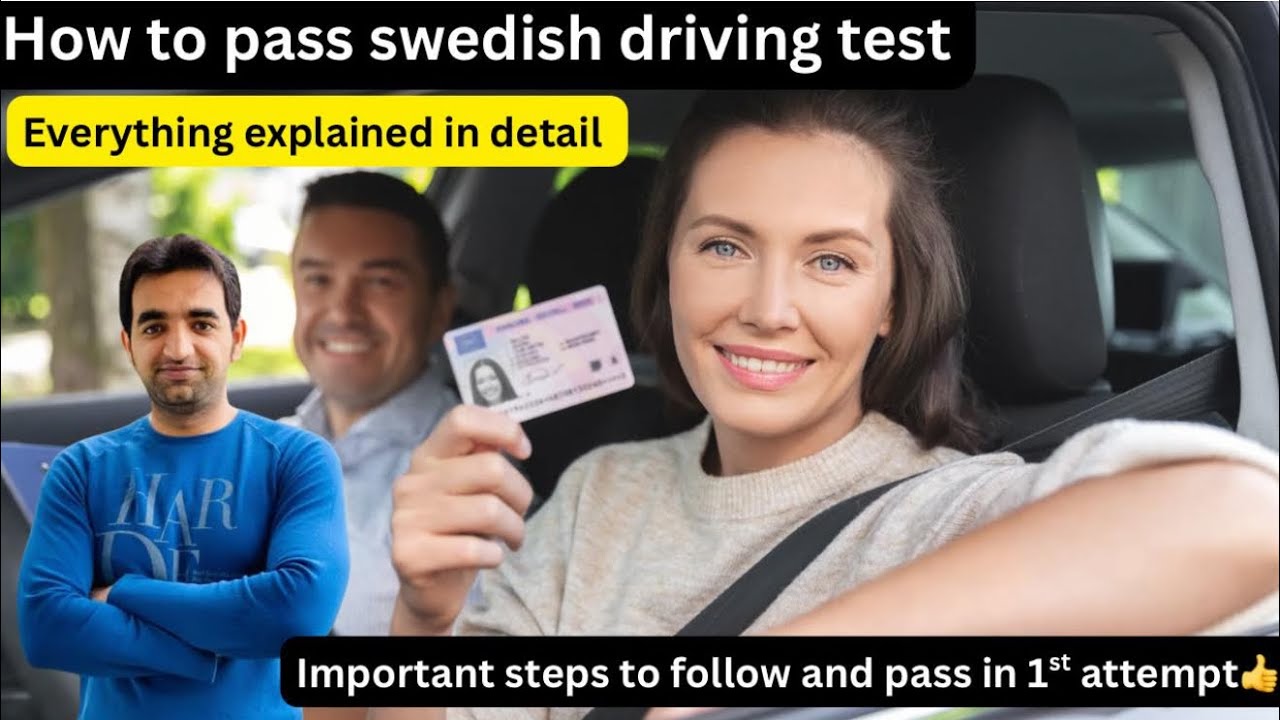 How to pass Swedish driving license?
