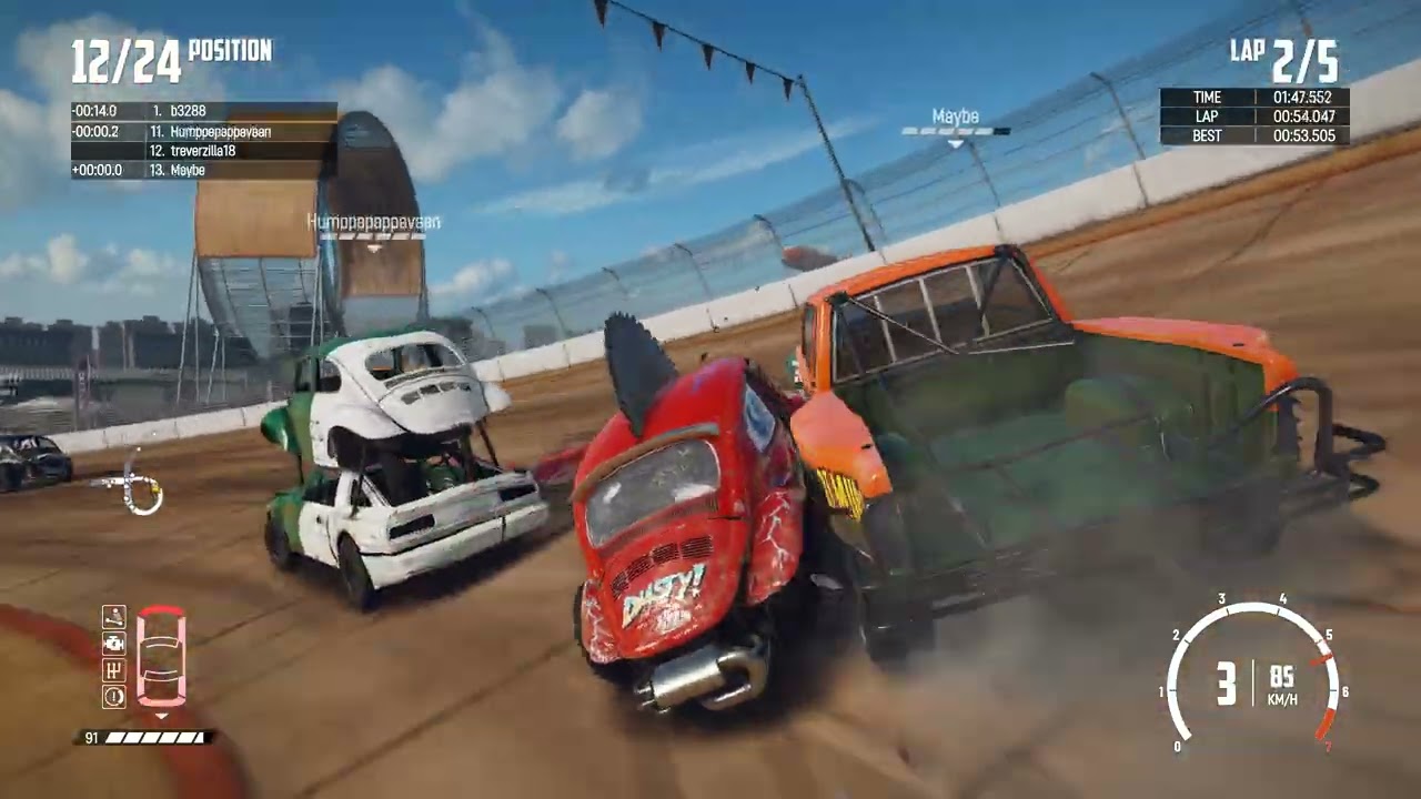 Rockin' Around and Wreckin' Cars on Wreckfest