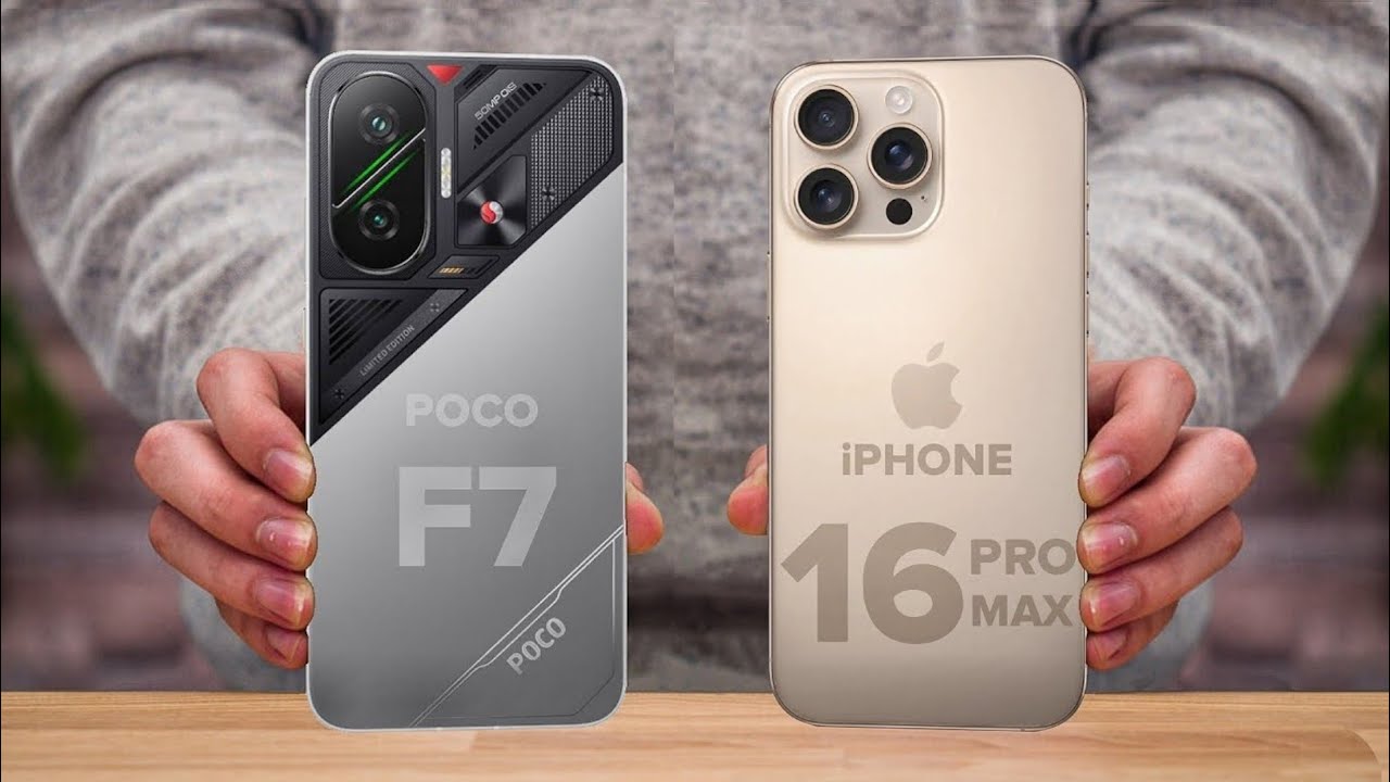 Poco F7 против iPhone 16 Pro Max &mdash; какой из них лучше ⚡