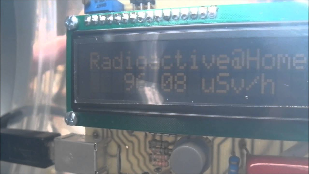 Test prototypu czujnika promieniowania w Prypeci