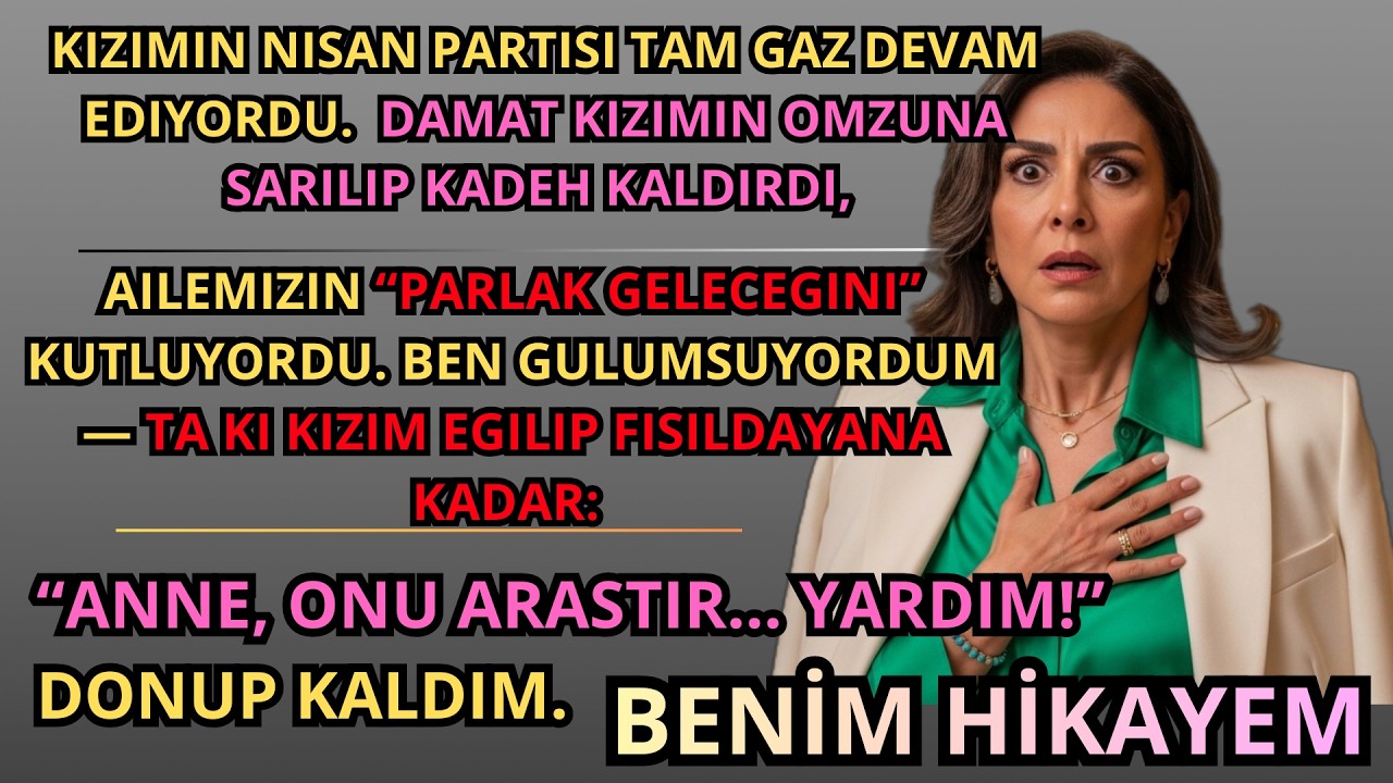 KIZIMIN NISANINDA DAMAT KADEH KALDIRIRKEN KIZIM FISILDADI: “ANNE, ONU ARASTIR… YARDIM!”
