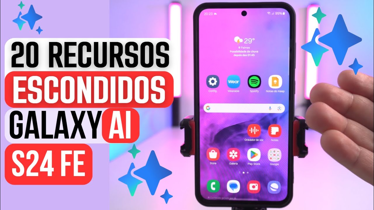 20 recursos escondidos no Galaxy S24 FE com Galaxy AI (Inteligência artificial)