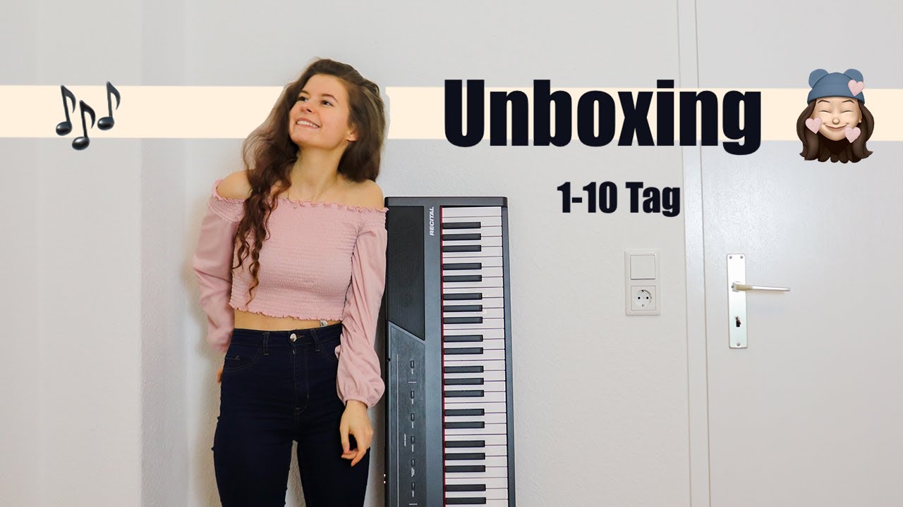 Ich habe mir ein KEYBOARD gekauft! (Unboxing von Alesis Recital + 1-10 Tage) ☺️