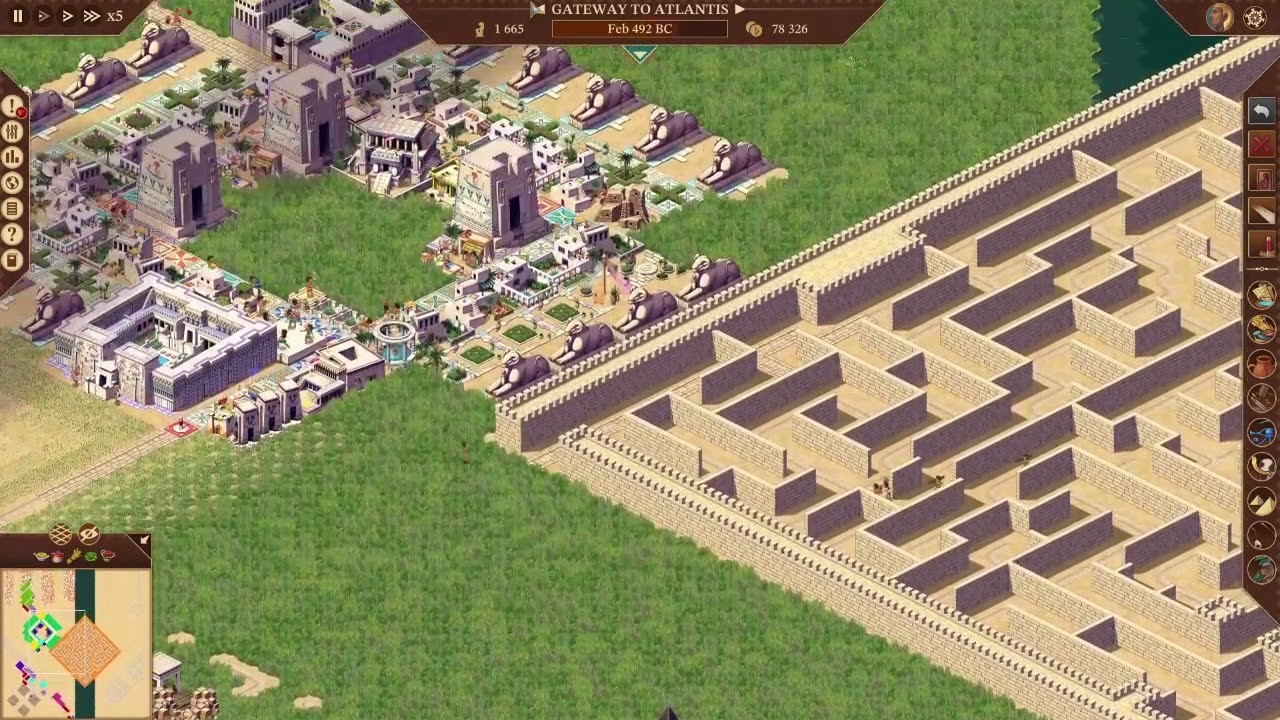 Pharaoh ANE: 'Gateway to Atlantis' Custom Mission