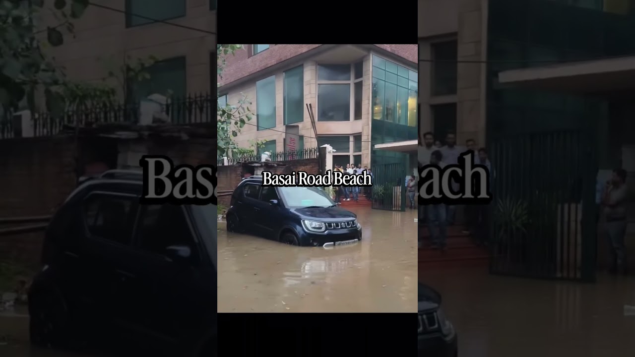 Gurugram&rsquo;s waterlogging problem is no longer a surprise.  #givebacktogurugram #gurugram #news