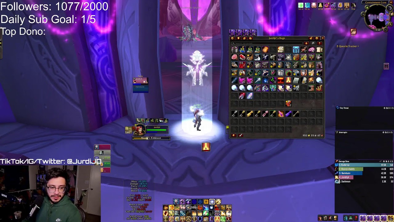 🚨DONT GET BANNED IN TBC🚨 JOIN THE DISCORD 🚨RAID NIGHT🚨BEST PROT PAL POV 🚨PROT WARRIOR 70 SOON🚨