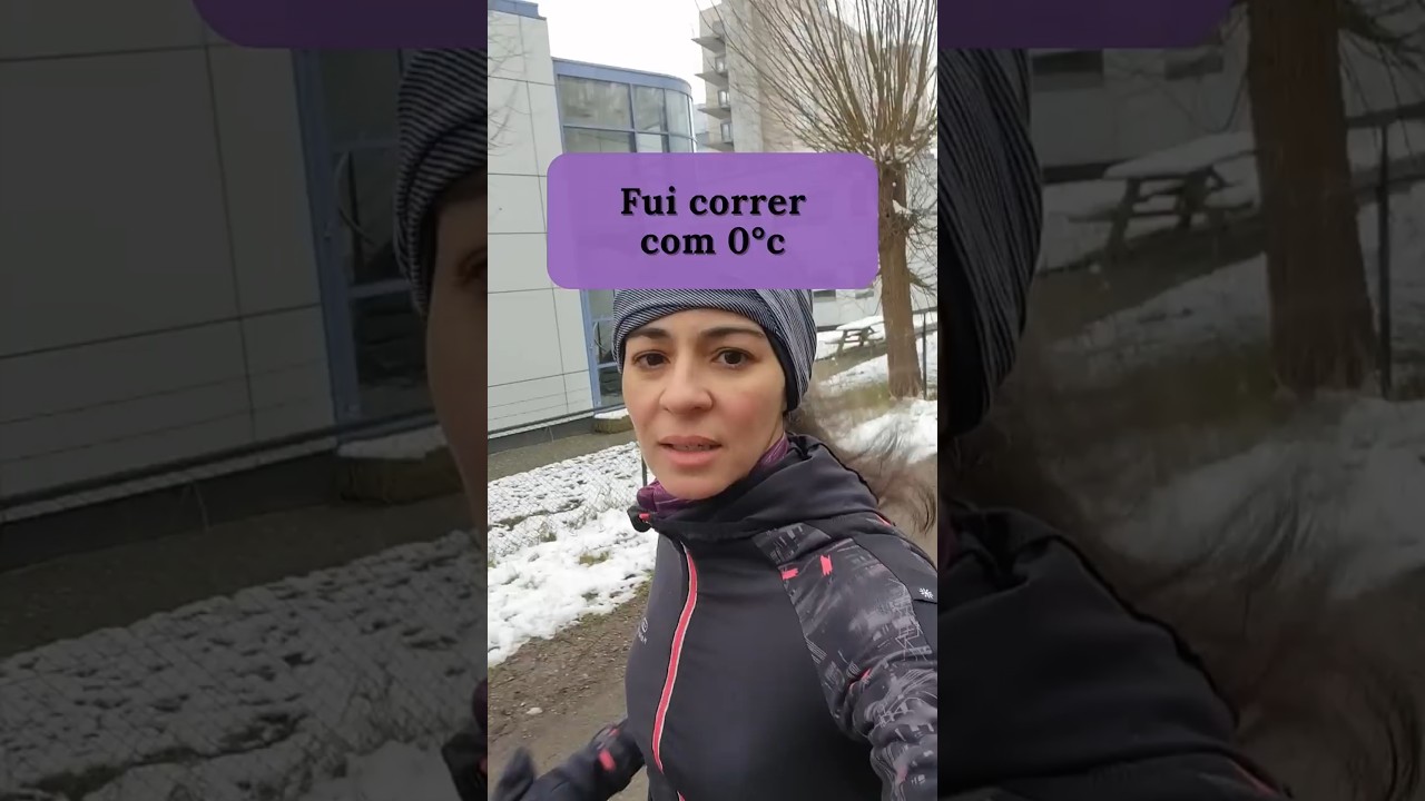 Como correr no frio da Holanda #brasileirosnaeuropa