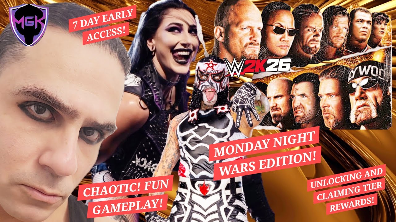 WWE 2K26! *MONDAY NIGHT WARS EDITION* 🔥🏆🔥