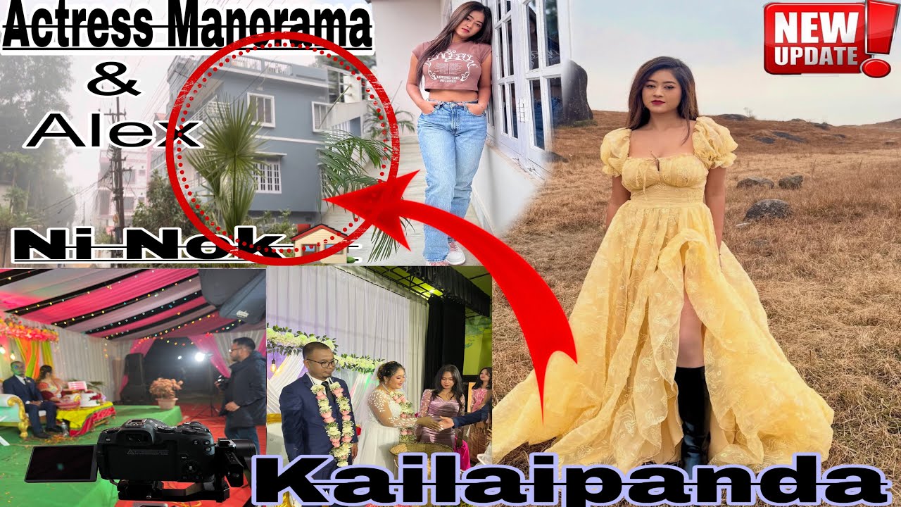 Actress Manorama Reang ni Nok 😱🏠//khumulung go Kailai panda thang Mani Camera khai na bagwi 📸❤️‍🩹