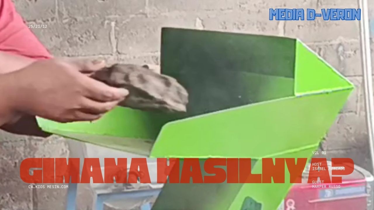 MESIN PENGHANCUR BATU HASIL SANGAT HALUS