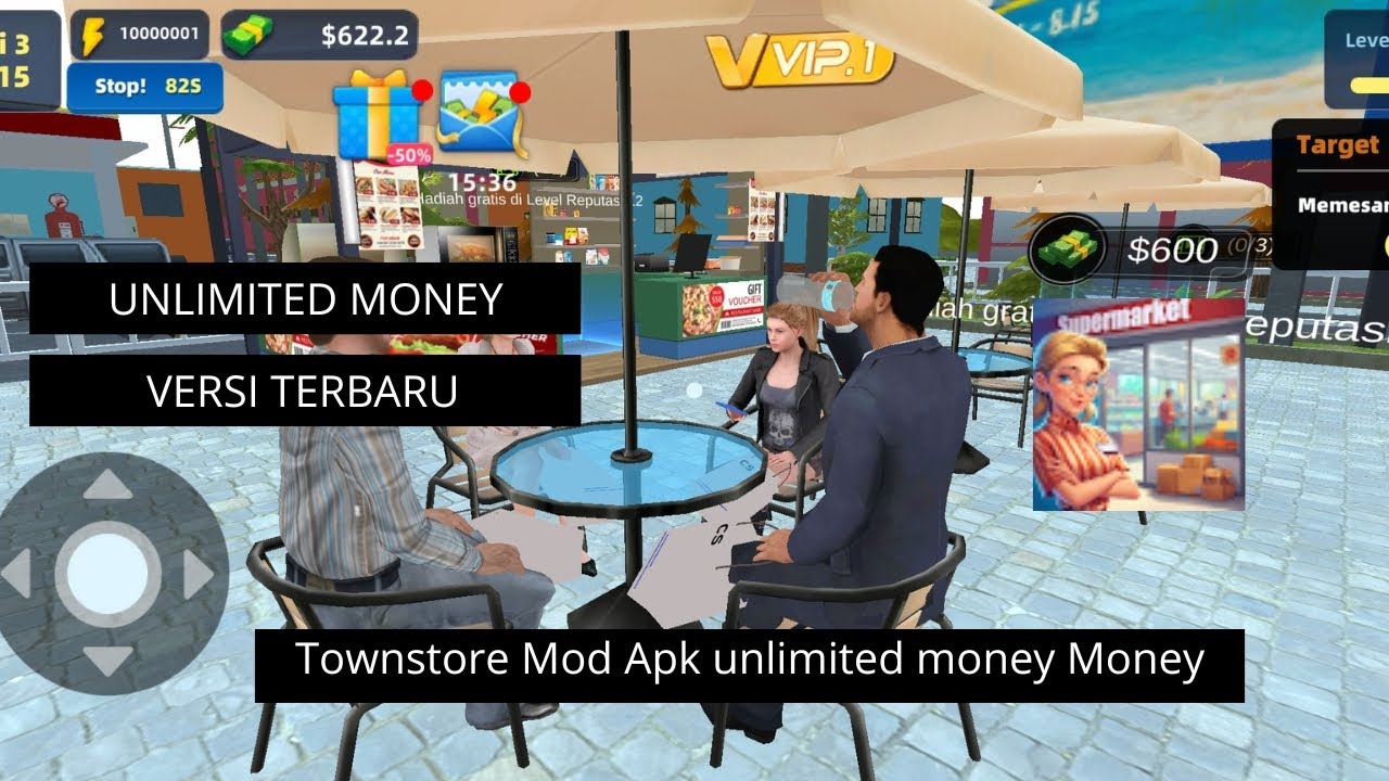 Townstore Simulator: 3D Mod Apk v0.6.0(Unlimited Money) 