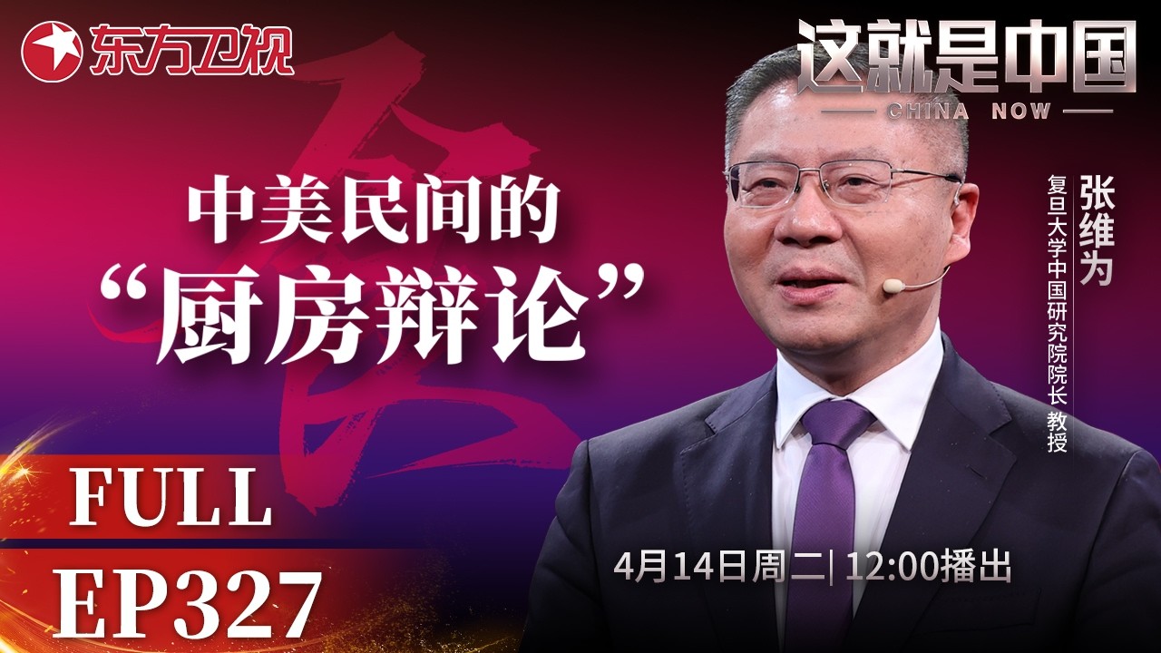 这就是中国 第327期：中美民间的&ldquo;厨房辩论&rdquo;｜#中美民生问题｜#中美对比｜#美国斩杀线｜#张维为｜#范勇鹏｜#这就是中国｜China Now｜FULL