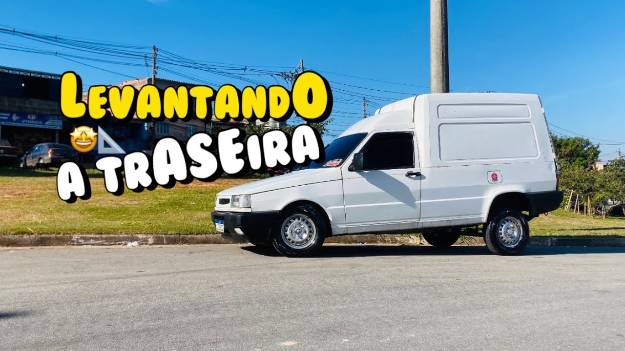 COMO ARQUEAR A TRASEIRA DA FIORINO | *Reforçando as molas*