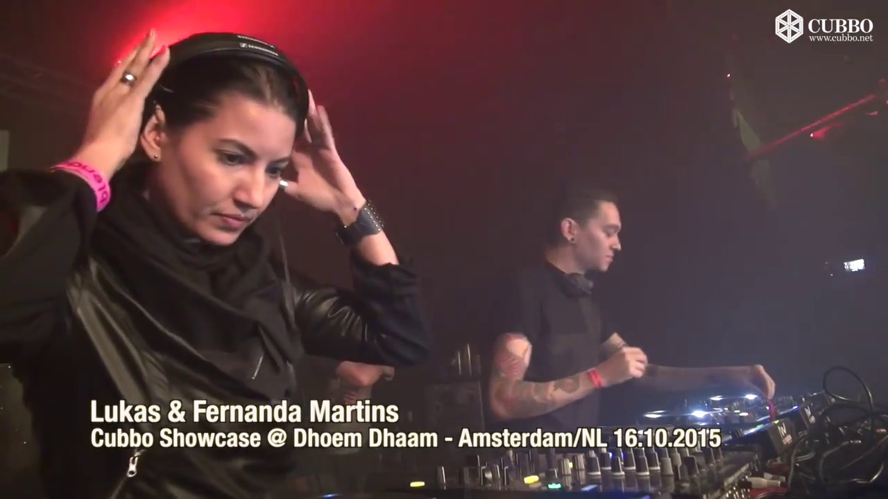HardTechno: Lukas + Fernanda Martins 4decks @ Cubbo Showcase ADE NL OCT/2015 (VideoSet)